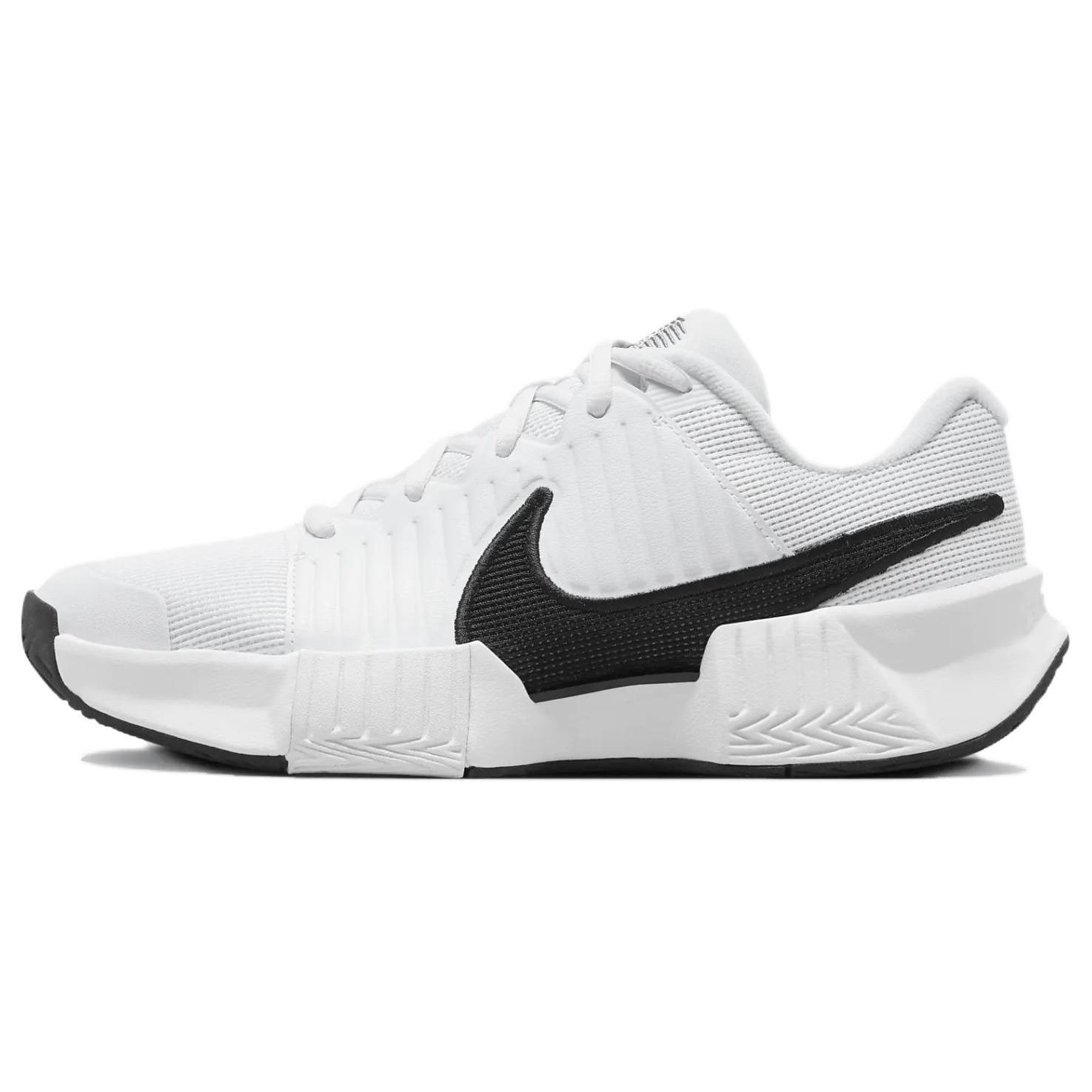 

Nike GP Challenge Pro Abrasion Resistant Support Low top Tennis Shoes Women s White Black FB3146-100 38.5