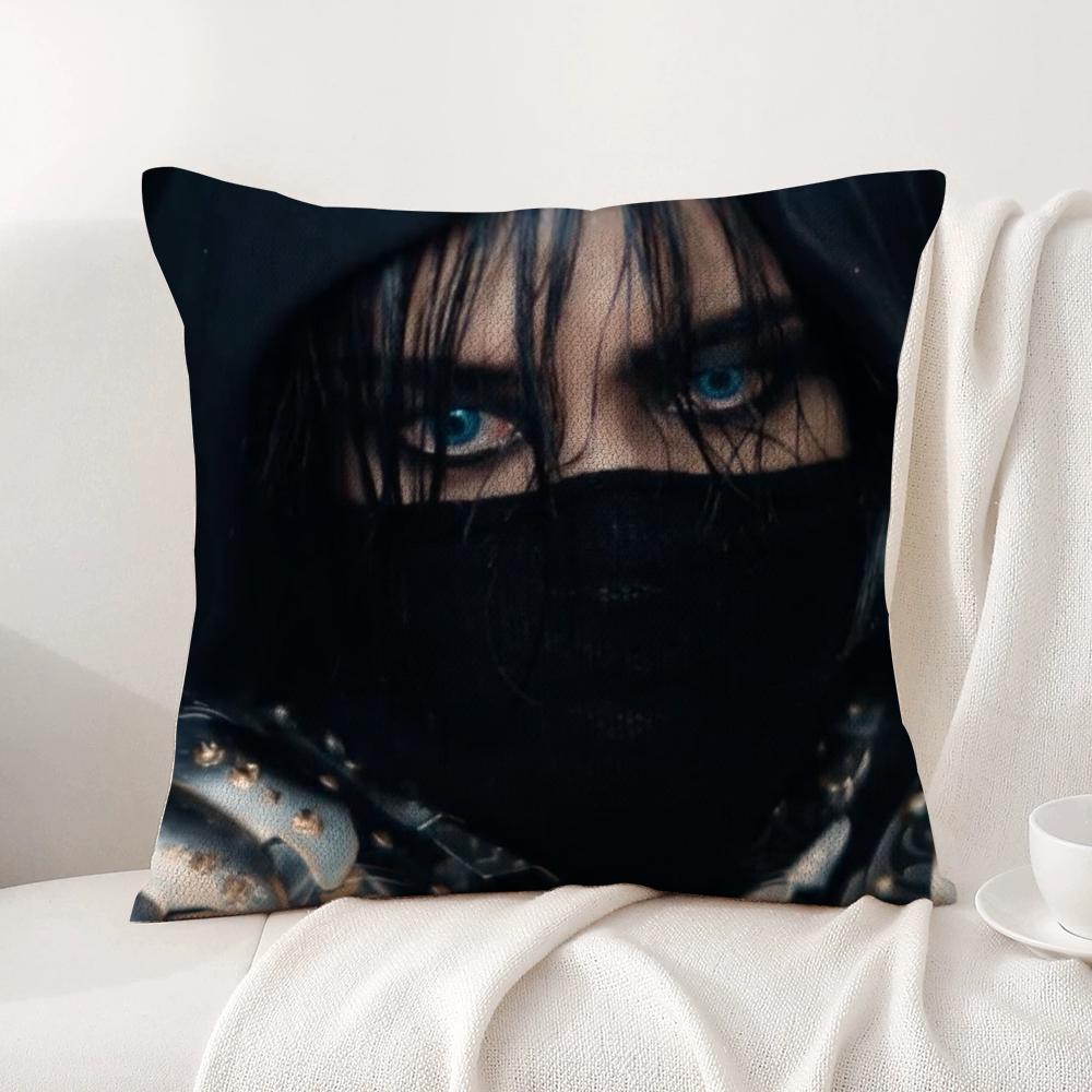 D-Dpr Ian Saint Pillow Case Natural Linen Organic Fabric Double-Sided Printing Breathable Perfect Gift For Decor