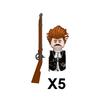 Medieval Military Figures Octopus Sea Demon Knights Building Blocks Weapons Accessories Sword Temple Spear Shield MOC MINiBricks