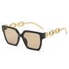 Luxury Cat Eye Sunglasses Woman Brand Designer Vintage Black Sun Glasses for Fashion Big Square Frame Female UV400 Oculos De Sol