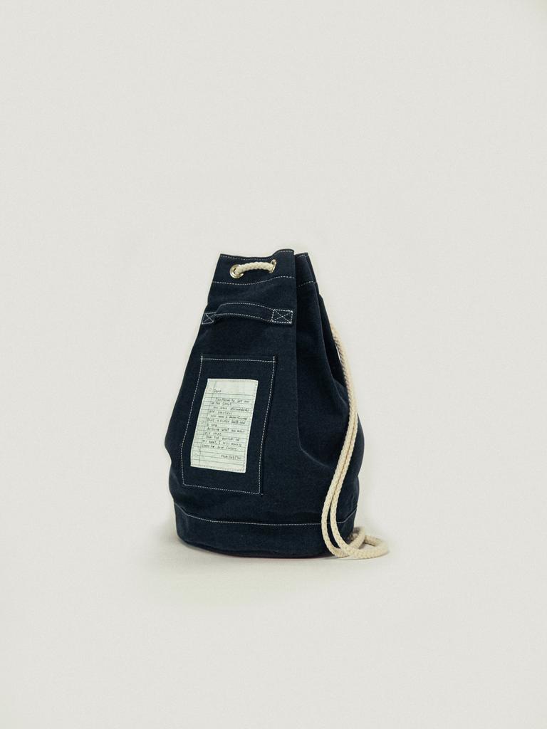 Tuettoi Vintage Rope Bag - Navy