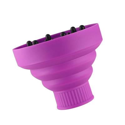 Silicone Hairdryer Diffuser Cover Foldable Dispersing Drying Hair Curl Diffuser Cover Salon Tool