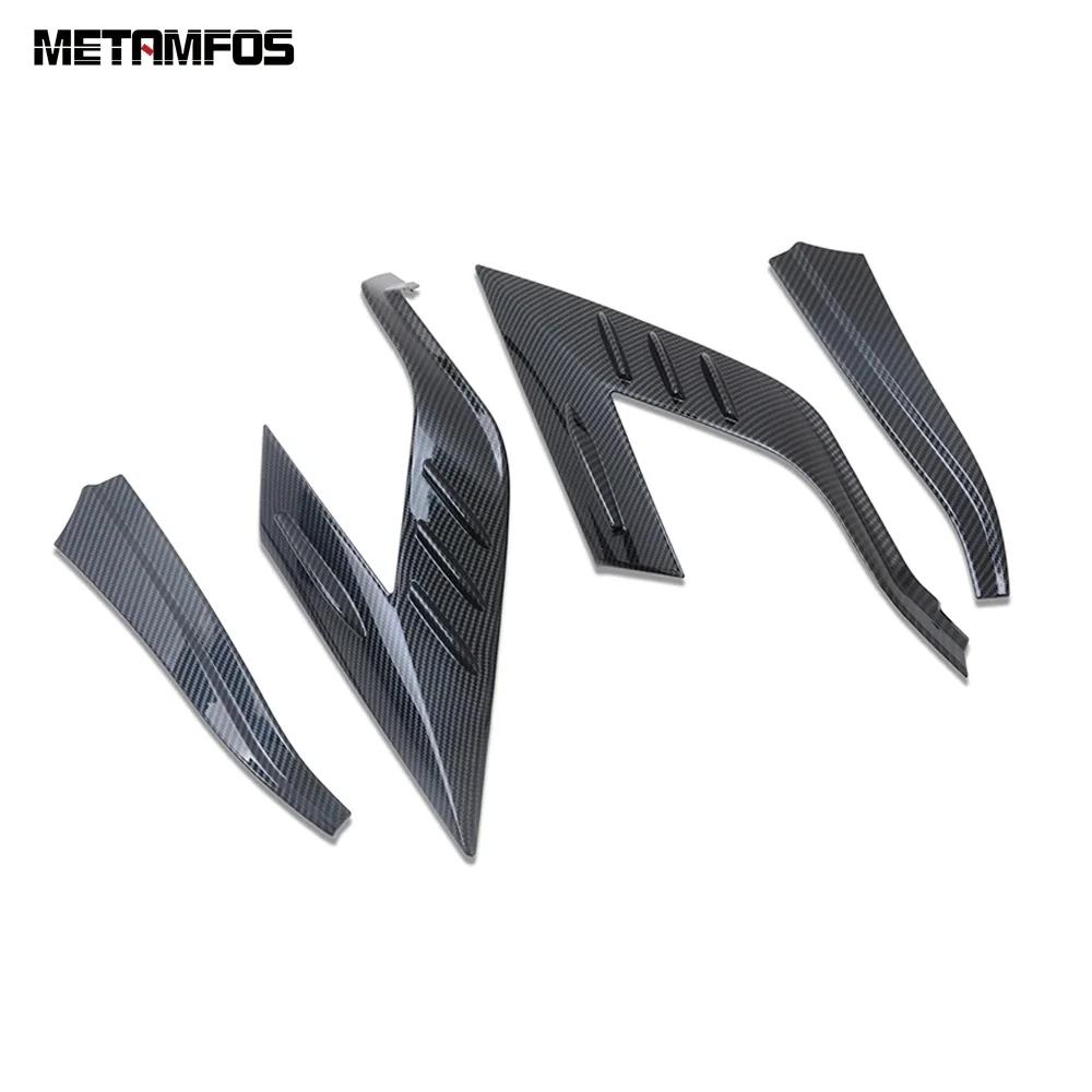 Rear Light Lamp Cover Trim For Toyota Rav4 Rav 4 -  2024 2025 Carbon Fiber Taillamp Decoration Frame Car Accessories