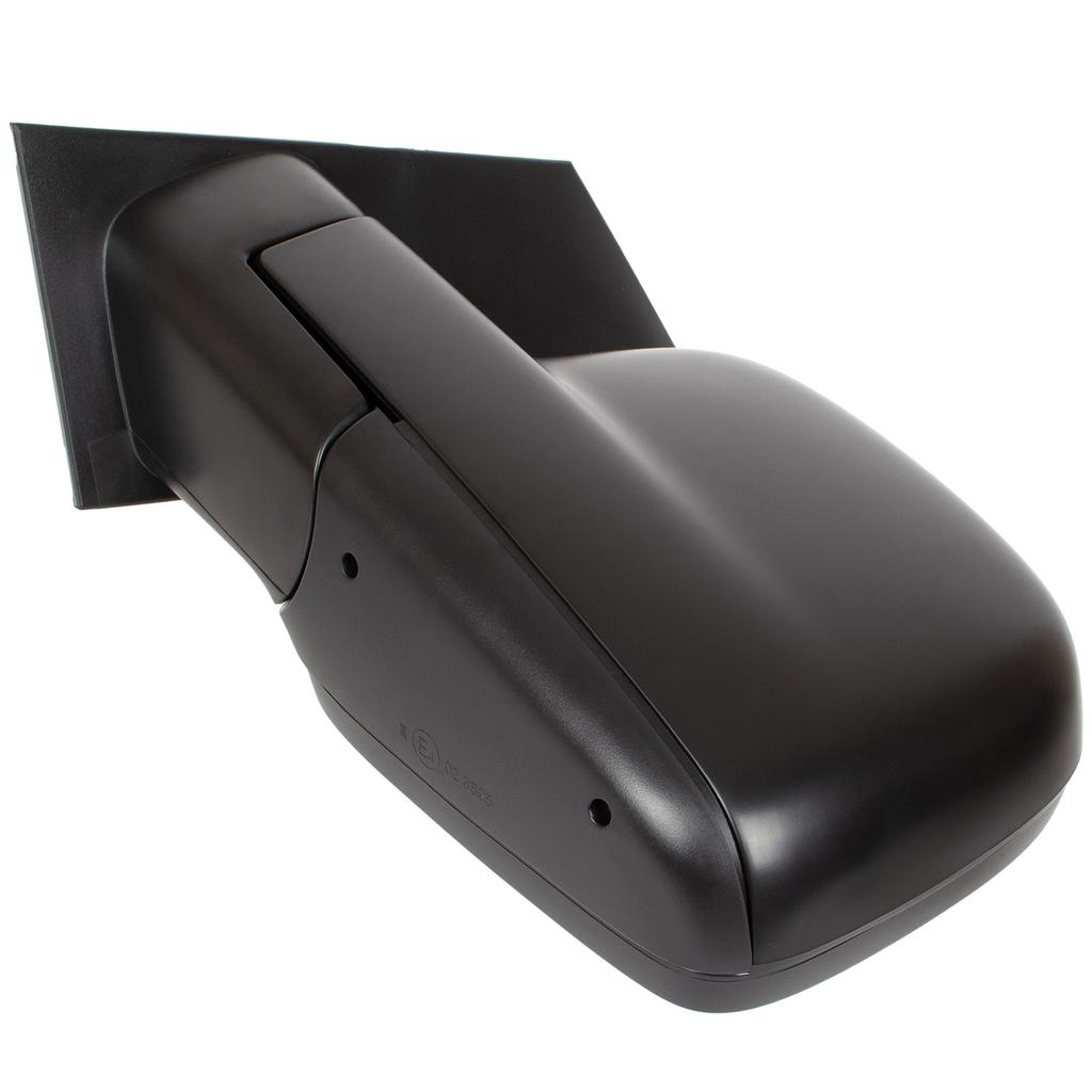 VW Caddy 04- Exterior Mirror, Electrically Adjustable, Heated, Black, Left
