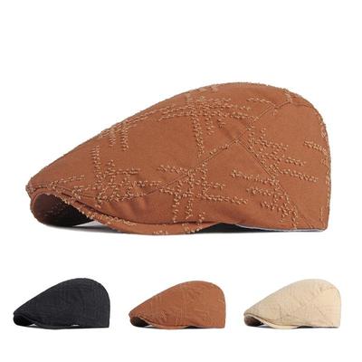 İlkbahar Yaz Sonbahar Bere Kadın İngiliz Vintage Newsboy Kapaklar Erkekler için Nefes Düz Kap Gatsby Ressamlar Şapka Gorro Hombre Boina