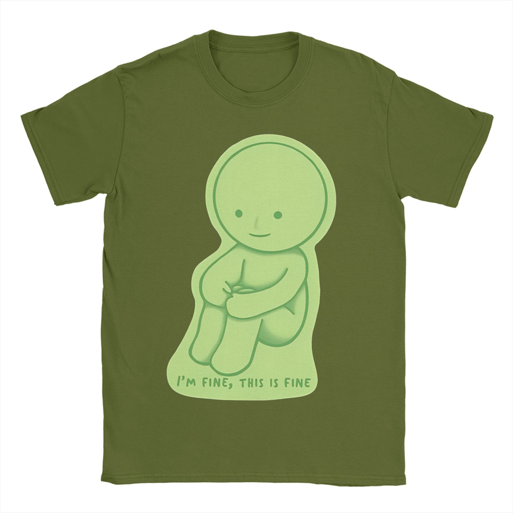 

Casual Cute Smiskis T-Shirts for Men Crewneck Cotton T Shirts Short Sleeve Tee Shirt New Arrival Tops 4XL