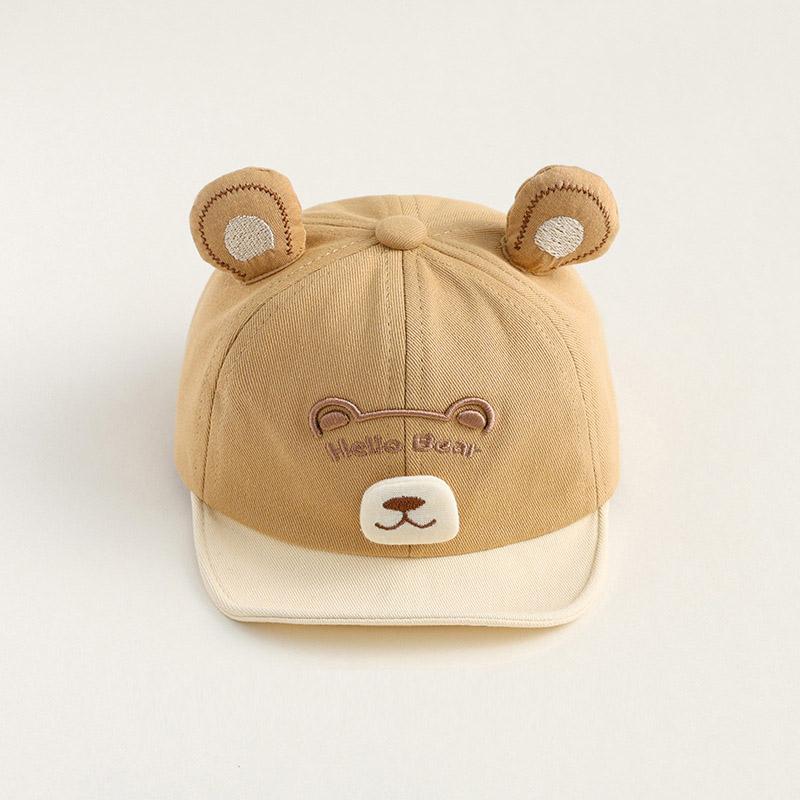 Cute Cartoon Baby Duck Tongue Hat Spring Kids Baseball Hats Boy Girl Sun Protection Peaked Cap 3-24Month Children Sunshade Visor