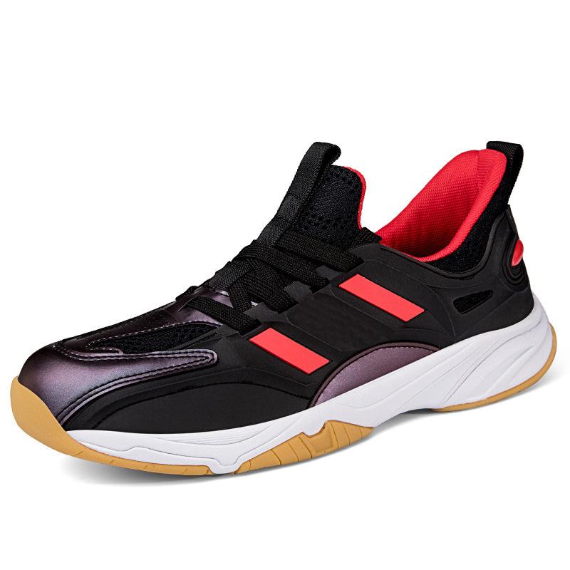 2021 new large size genuine badminton shoes fluorescent breathable training match tennis table tennis shoes sports shoes