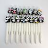 16Pcs Super Cute National Treasure Panda Bamboo Neutral Pen Campus Design School Season Black 0.7mm Student Creative Stationery Back To School