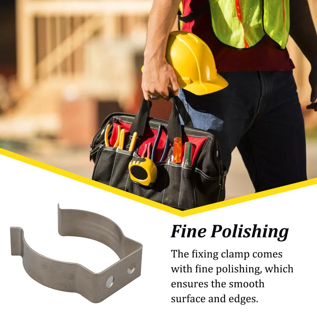 Tube Fixing Clamp Tubes Components Wires Clips Wire Fixator Tool Stainless Steel Hose Fixature Clamping Fitting