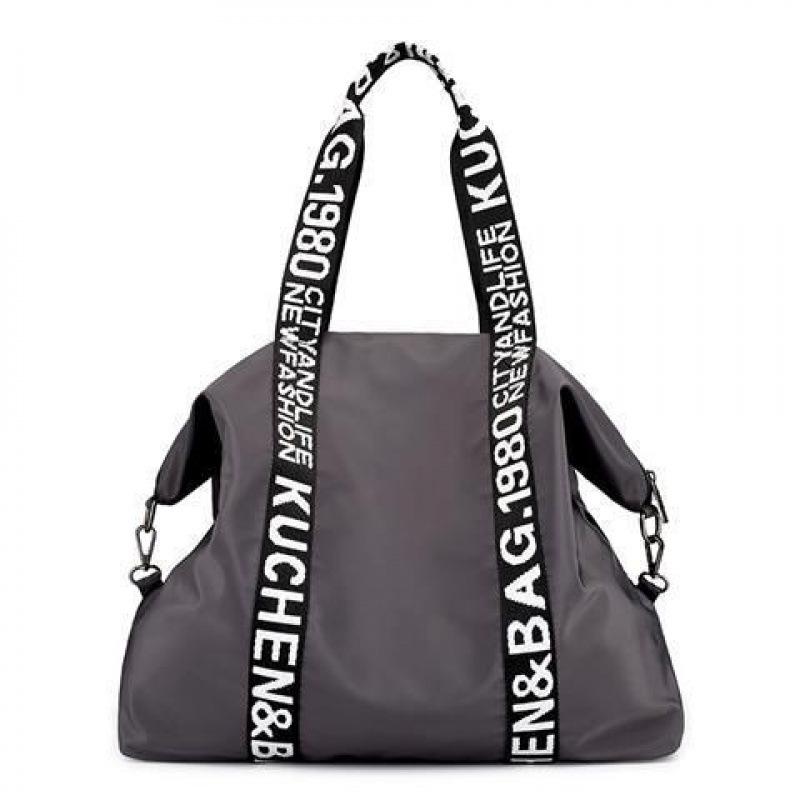 Moda inverno nova bolsa feminina leve ombro nylon grande capacidade mensageiro portátil viagem bolsa