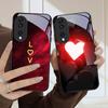 Brilliant Flame Rose For Honor Magic 4 5 6 Pro 7 X6 X9c X9 X6b X8 X9b X5b X8b 30 Pro+ 50 Pro 70 90 200 Lite Glass Phone Case