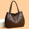 Lychee Pattern Large Capacity Tote Bag Women's Shoulder Handbag
