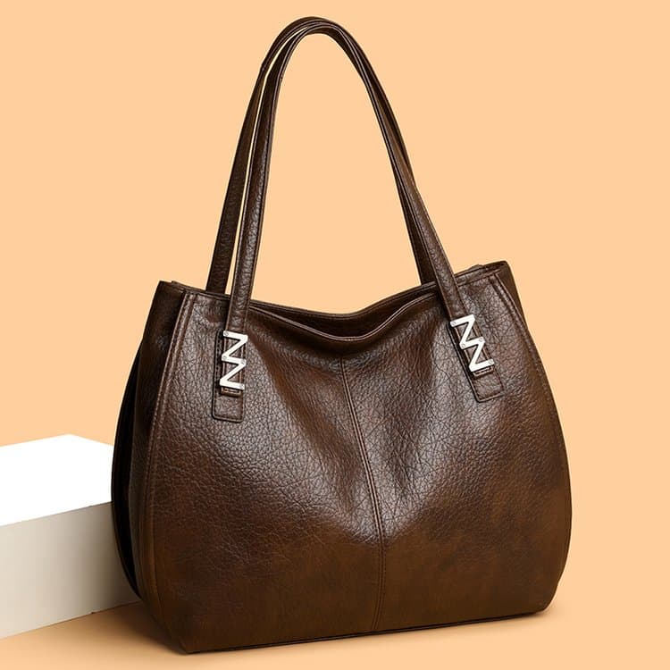 Lychee Pattern Large Capacity Tote Bag Women's Shoulder Handbag