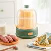 Little Bear Multi-Functional Egg Cooker: Automatic Power-Off, Double-Layer, Perfect for 1-3 People’s Breakfast & Egg Custards
