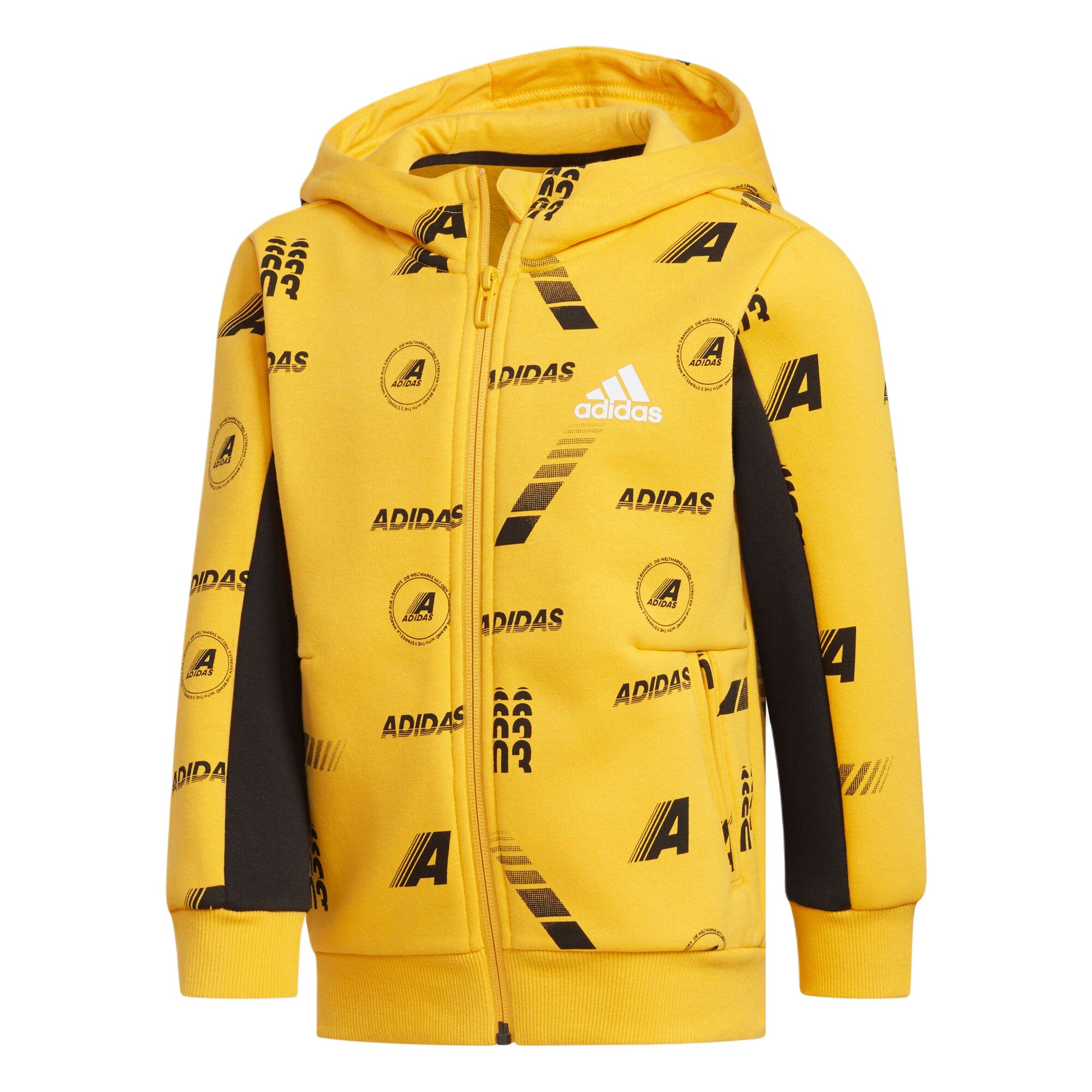 Adidas Jacket Yellow Children Aged 3 7 Years Old EH4063 110