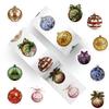 500PCS/Roll Cartoon Christmas Bells Stickers Adhesive Tablet Laptop Phone Decorative Labels Removable