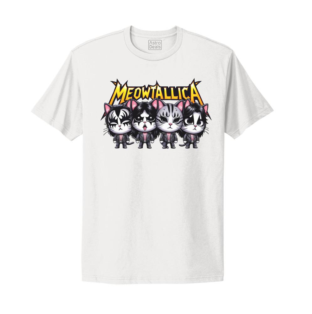 Meowtallica Funny Kitty Cat Animal Lover Gift T-shirt Unisex T-Shirt S