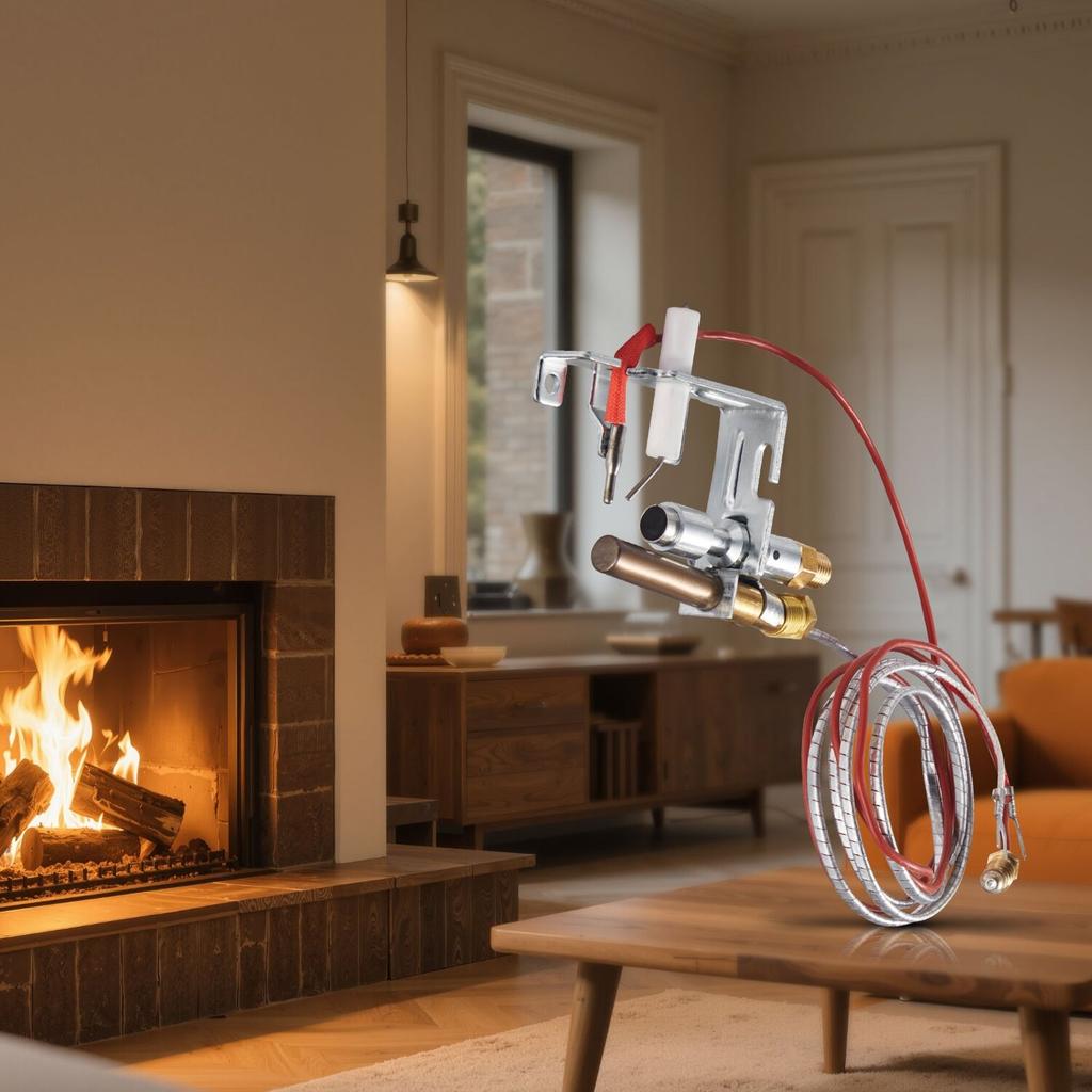 Gas Pilot Assembly, OE 103779-01, PP231, NG8218 Fireplace Natural Gas Ignition Replacement, Compatible with CIVF-25, CIVF-25CF, VFH-33M, VFH-33R,