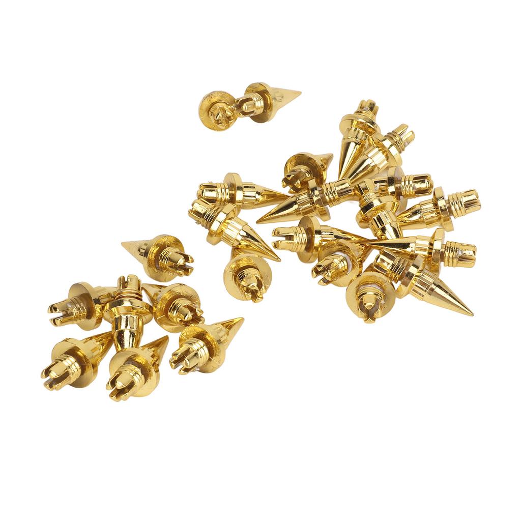 25Pcs Wheel   Rivet Nut Stylish Look Easy Installation Spike Wheel   Lip Rivet Nut for Wheels with Plastic Faux Rivets