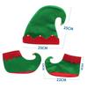 Christmas Hat Shoes Set Good for Fairy Theme Cosplay,Fancy Dress Parties