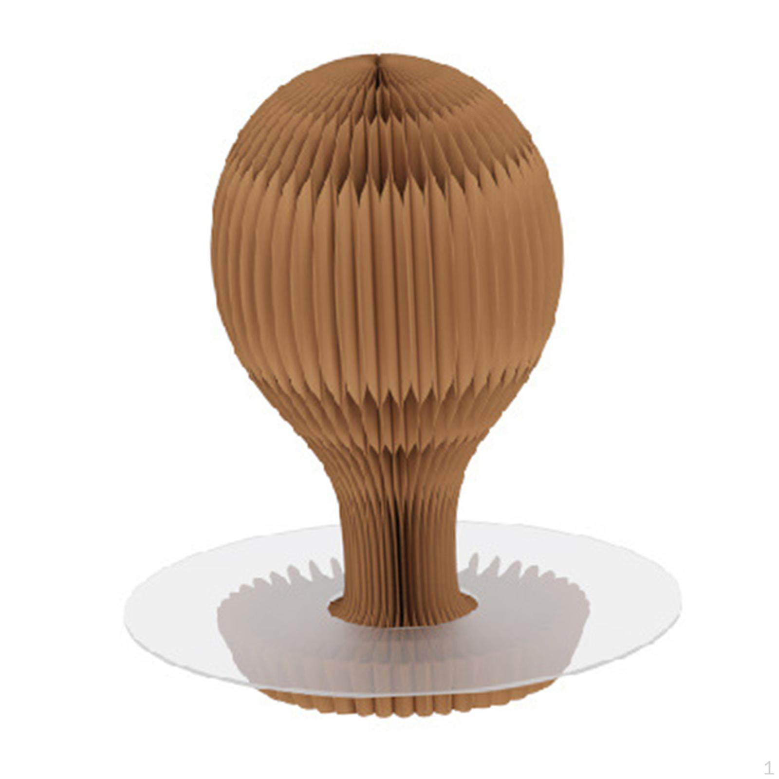 

Hat Display Stand Styling Mannequin Head for Beauty Salon or Shop коричневий