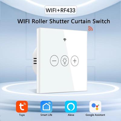 Smart WiFi Dimmer Touch Switch Tuya APP Remote Control EU/US Wall Light Switch Neutral Wire Required Voice Control with Alexa Google Assistant