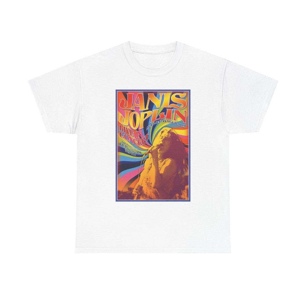 Men's and Women's T-shirts Janis Joplin Woodstock