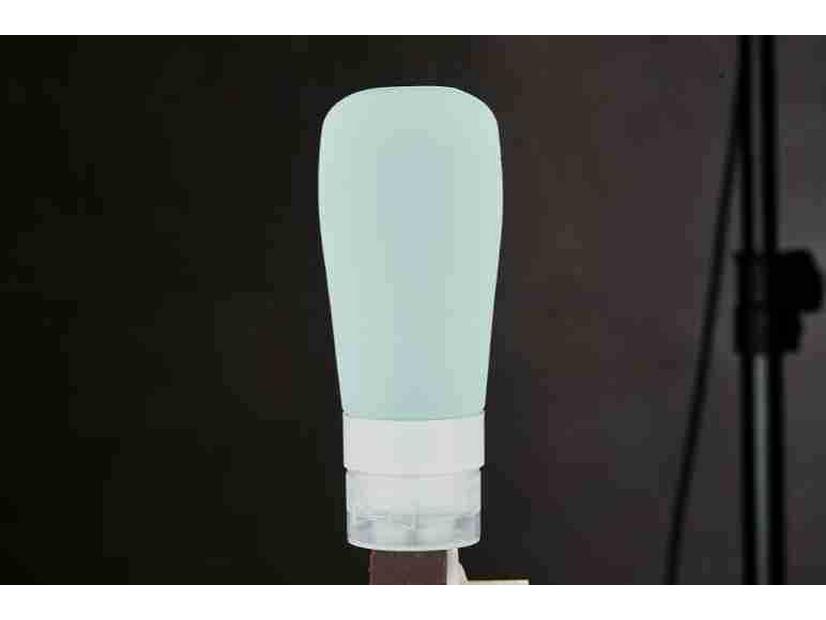 Leak-Proof Silicone Travel Bottle Set for Shampoo and Shower Gel