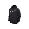 Fleece Quick-Dry Printed Casual Standard Hoodie Men Hoodies Black DJ0294-010