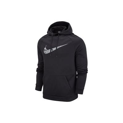 Fleece Quick-Dry Printed Casual Standard Hoodie Men Hoodies Black DJ0294-010