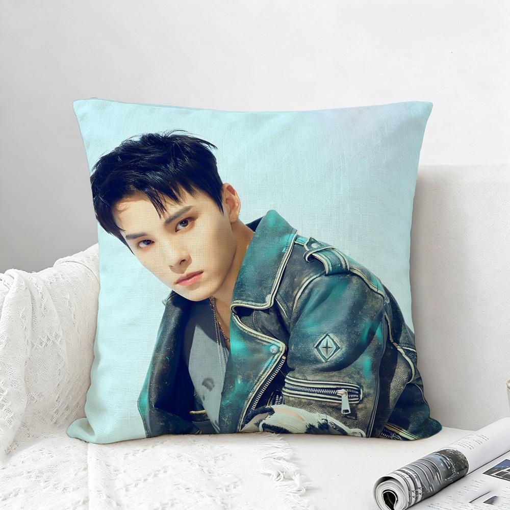 Kpop Kawanishi Takumi Cushion Cover Natural Linen Pillowcase Set AllinOne Decor for Sofa Bedroom Chair