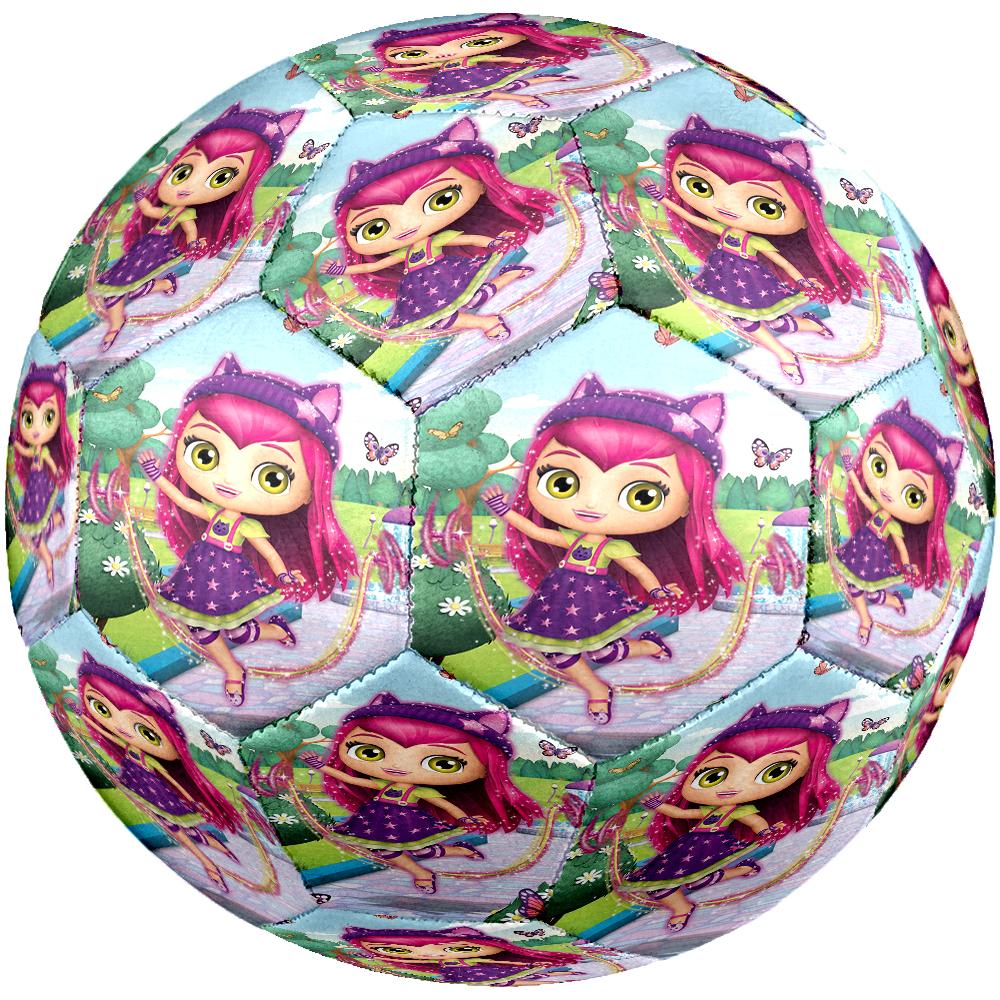 Little Charmers Theme Size 5 Soccer Ball, Suitable for Both Indoor and Outdoor Matches, a Gift Suitable for Everyone.
