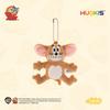 Tom & Jerry Plush Toys: Cat Pendant & Mouse Keychain Charms for Kids