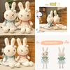 Cute Bunny Plush Toy Tianyuan Flower Cloth Dress Rabbit Princess