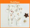 Baby Romper With Pure Cotton Long Sleeve Design For Newborns And Toddlers
