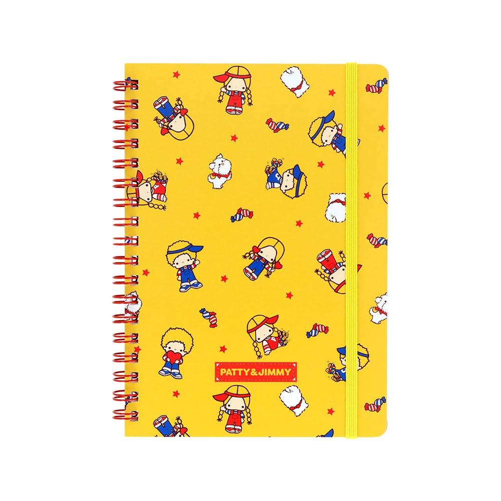 Stationery Patty Jimmy Sanrio Characters Spiral Notebook B6 S2643502 Sun-Star &