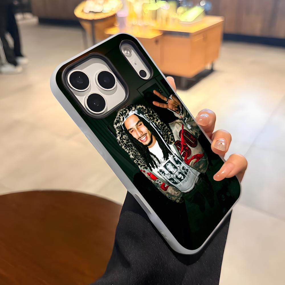 Rapper Matue 333 Phone Case For IPhone 17 Air 16 E 15 14 Plus 13 12 11 Pro Max Jelly 2 In 1 Protective Case