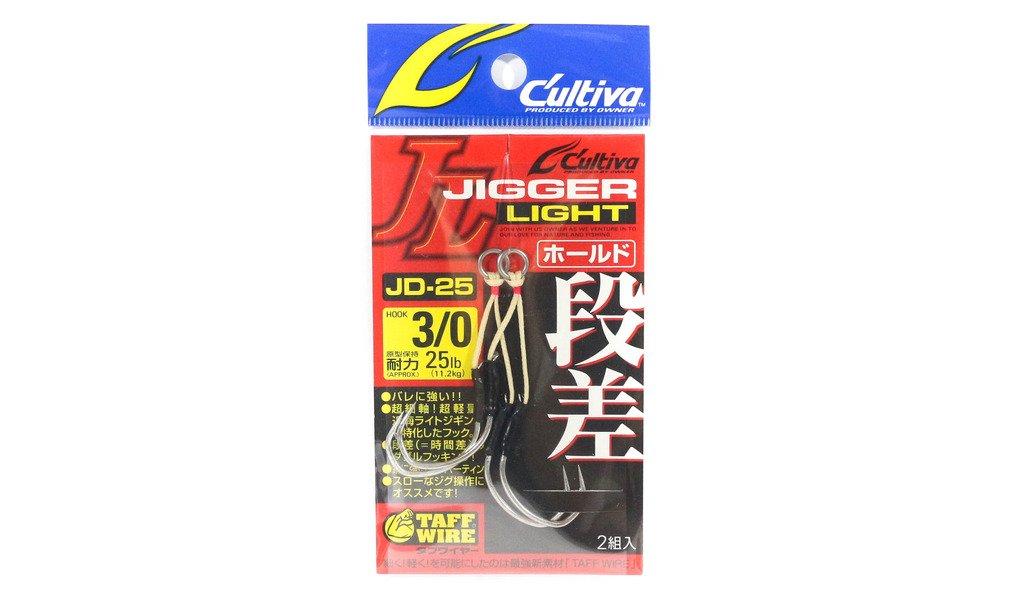OWNER Assist Hook JD-25 Jigger Light Step Hold No. 3/0 3/0 issue