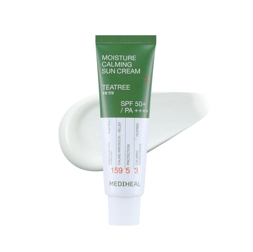 MEDIHEAL Teatree Moisture Calming Sun Cream SPF50+ PA++++ 50ml 50ml