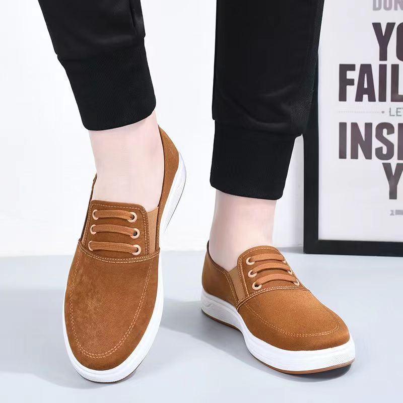 summer, spring and autumn beef tendon sole cloth shoes breathable, wear-resistant and non-slip canvas shoes casual shoes