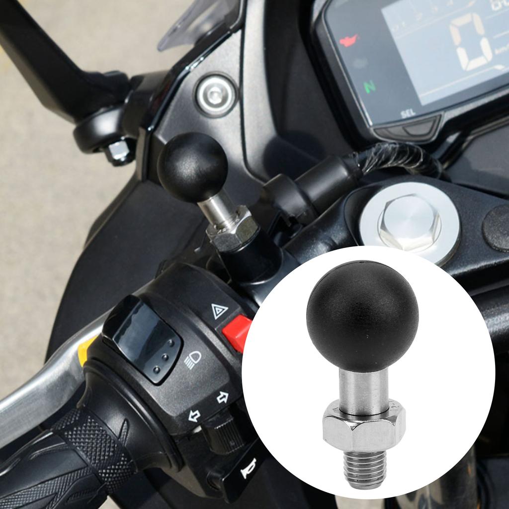 Motorcycle Rear View Mirror   Head Bracket Right Handed Thread Rustproof   Accessory