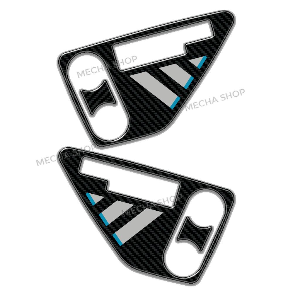 Motorcycle 3D Epoxy Resin Sticker fuel tank pad knee pads Protection Decal For CF MOTO 675SR-R 2025 2026