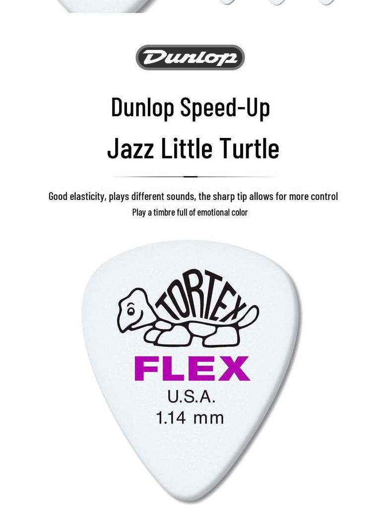 Dunlop Electric Guitar Picks - Matte Anti-slip for Speed Picking & Turtle Strumming.