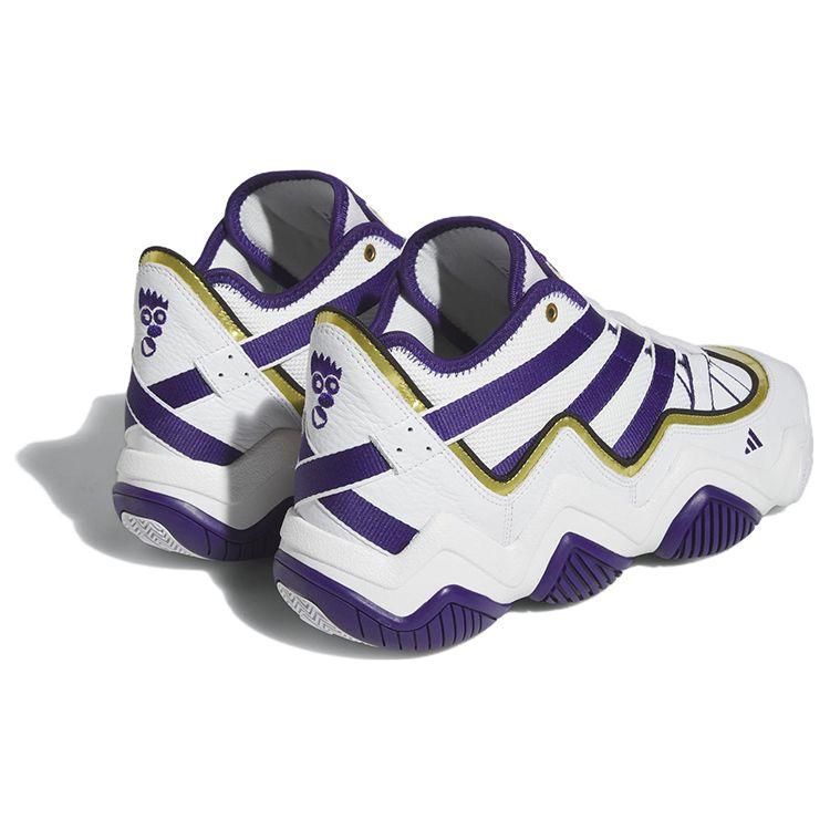 Adidas Top Deset 2010 Lakers Pánské Tenisky Bílá Cloud-White Tým-College-Fialová HQ4624