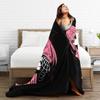 Bocchi the Rock Blankets  Soft Warm Funny Plush Throw Blanket For Kids Adult Home Decor Flannel Bedspread Bed Cover