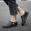 Spring and Autumn low-top men's rain shoes kitchen work shoes low tube rubber shoes student fashion couple waterproof men's and women's shoes