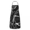Snakes Skin Aprons Chef Cooking Tablier Waterproof Bib Kitchen Cleaning Pinafore for Women Men Painting
