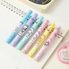 6Pcs/Box Highlighter Pen Set Kawaii Kuromi Melody Cinnamoroll Art Fluorescent Markers Pens School Stationery For Kids