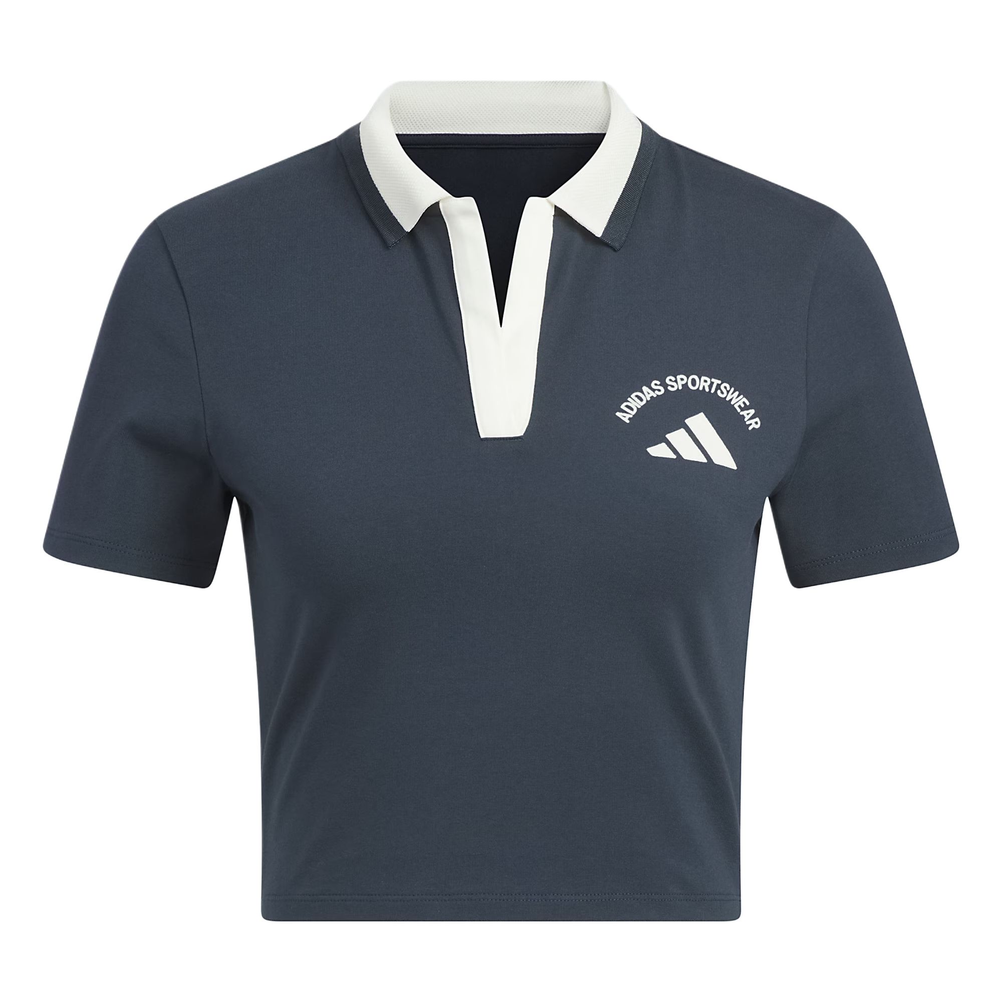 

Adidas Sportswear SS25 Casual Slim Fit Short Sleeve Polo Shirt Women Tops KC0076 XL